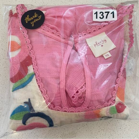 Anthro Plenty by Tracy Reese Embroidered Blouse - Picture 7 of 7